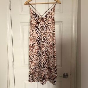 Stars Above Women's Animal Print Slip Dress Size XS